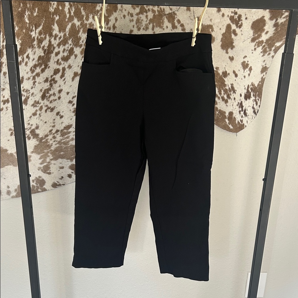 Elegant Black Women's Capris